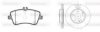 WOKING 86683.00 Brake Set, disc brakes